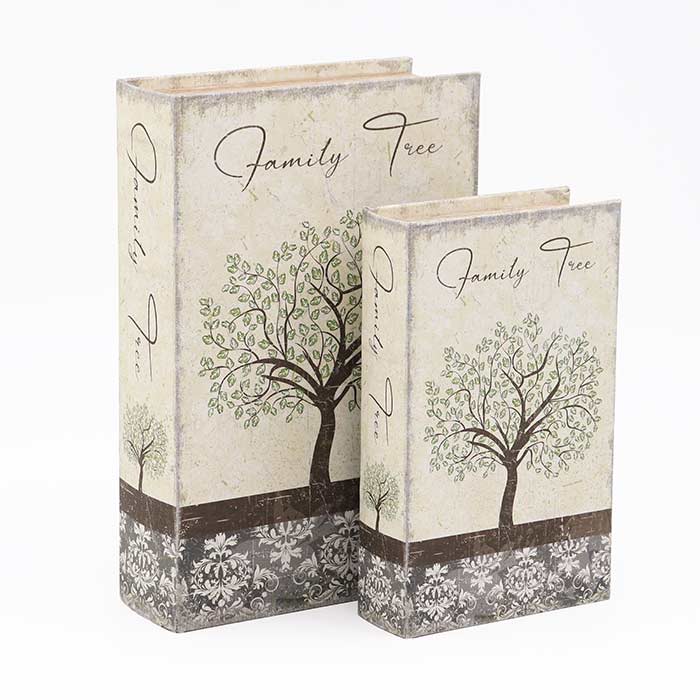 Scatole Libro Family Tree - Set 2
