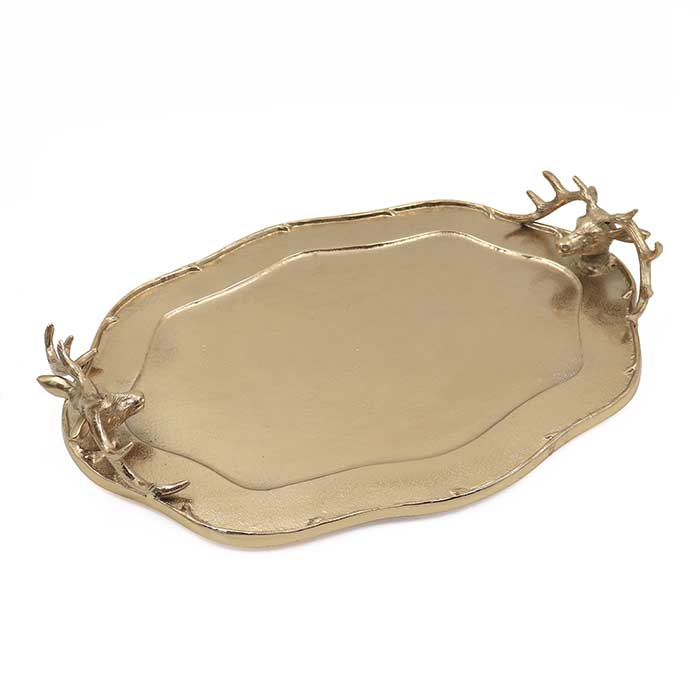 Vassoio Wild Deer Gold