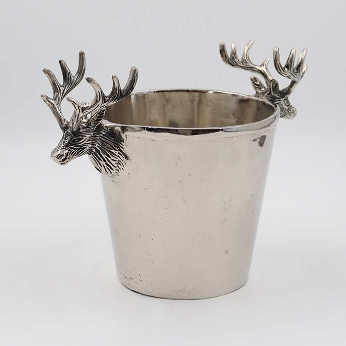Wine Cooler Wild Deer Silver