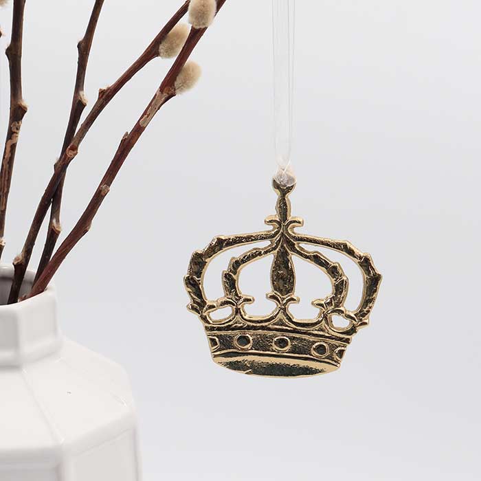 Decorazione Crown Gold