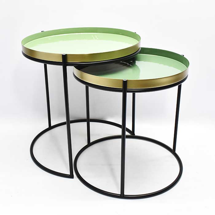 Tavolini Green Tone - Set 2