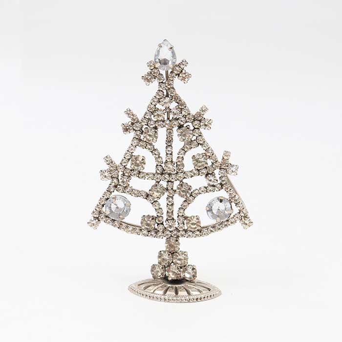 Albero XMas Treasure Crystal Silver