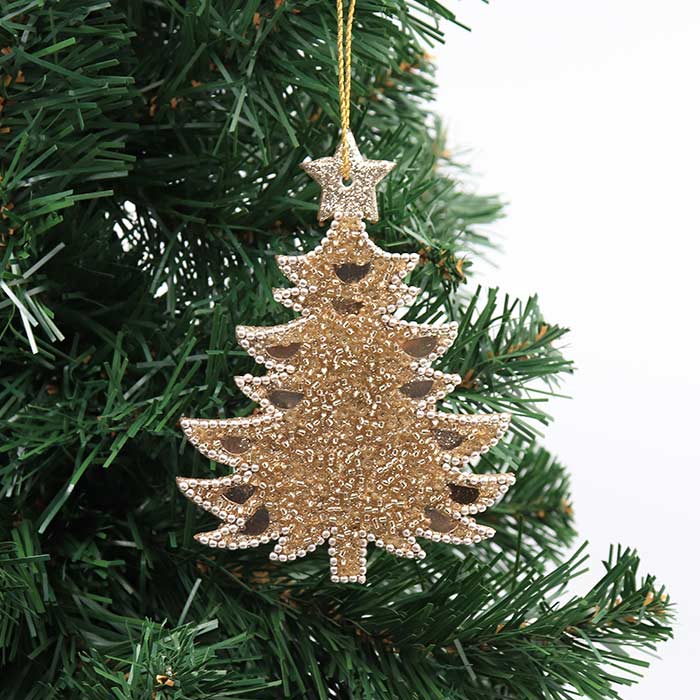 Decorazione Tree Ricami Gold