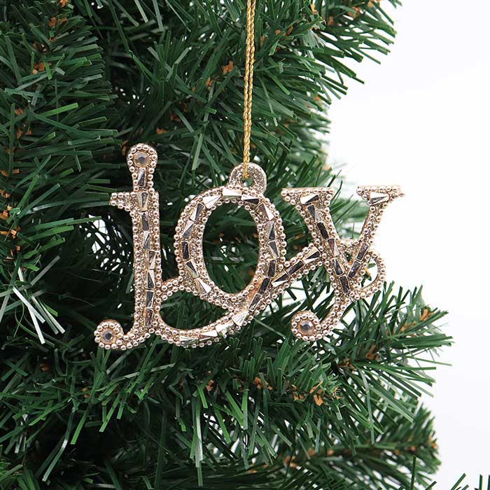 Decorazione Joy Gold Beads