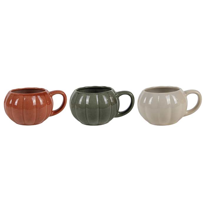 Mug Handles Zucca  - 3 Col Ass - 210 ml