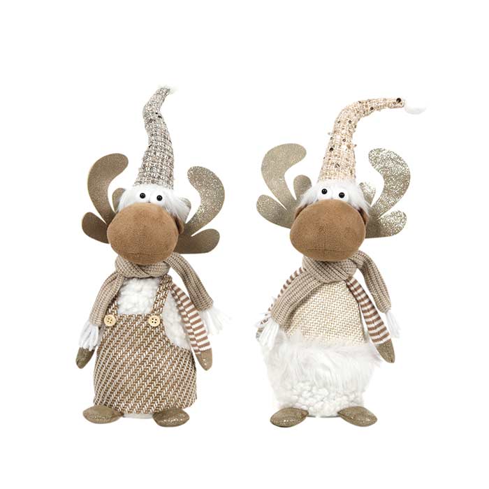 Peluche Renna Curiosa - 2 Mod Ass