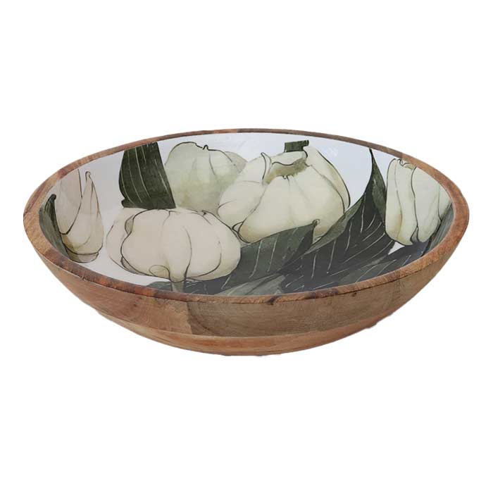 Ciotola Tonda White Tulip - L