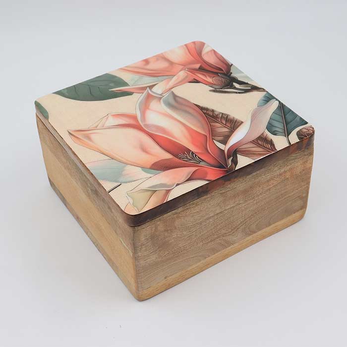 Scatola Quadrata Magnolia Season