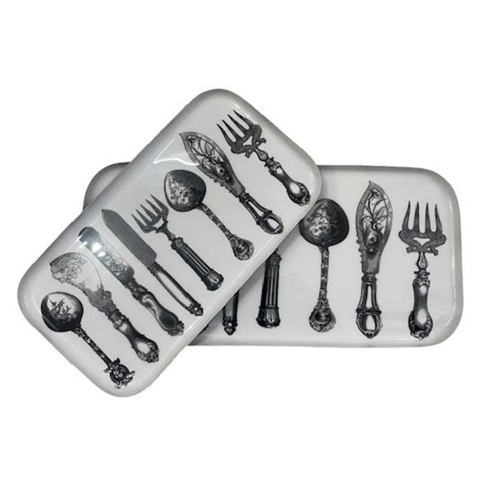 Vassoi Rettangolari Brocante - Set 2