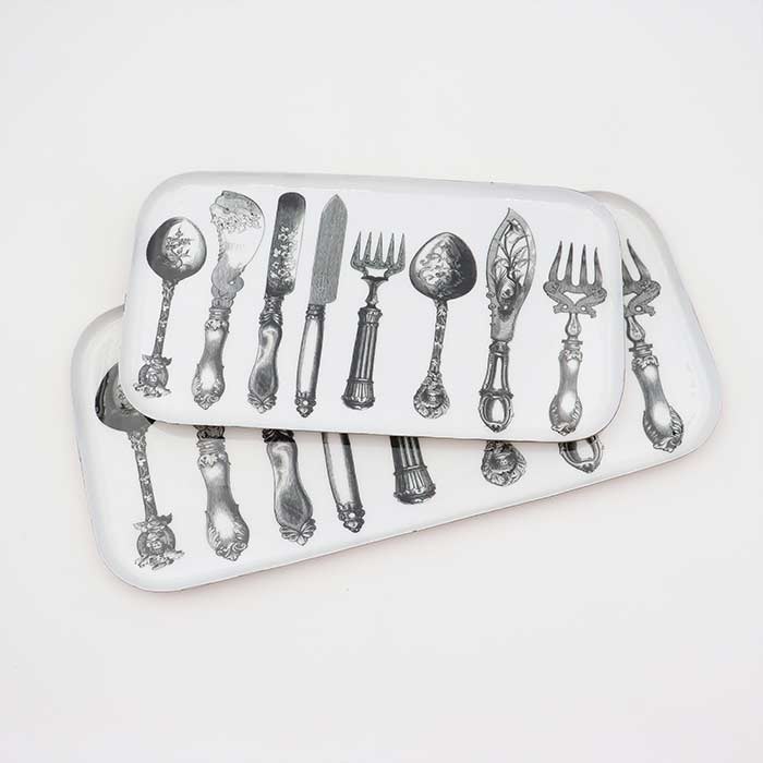 Vassoi Rettangolari Brocante - Set 2