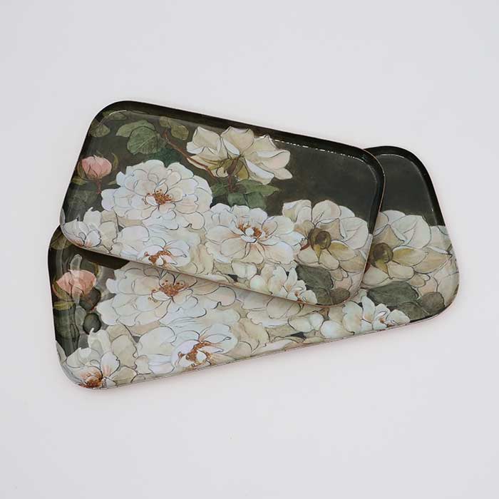 Vassoi Rettangolari Green Garden - Set 2