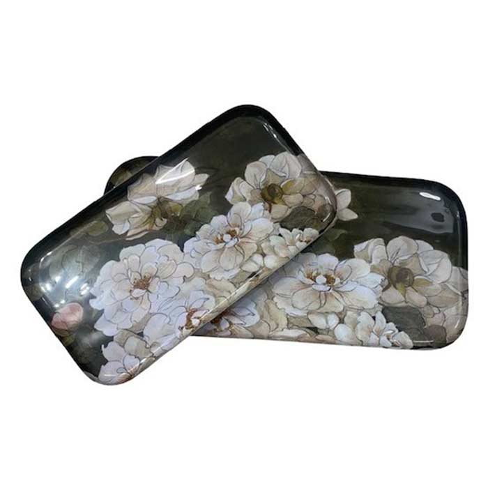 Vassoi Rettangolari Green Garden - Set 2