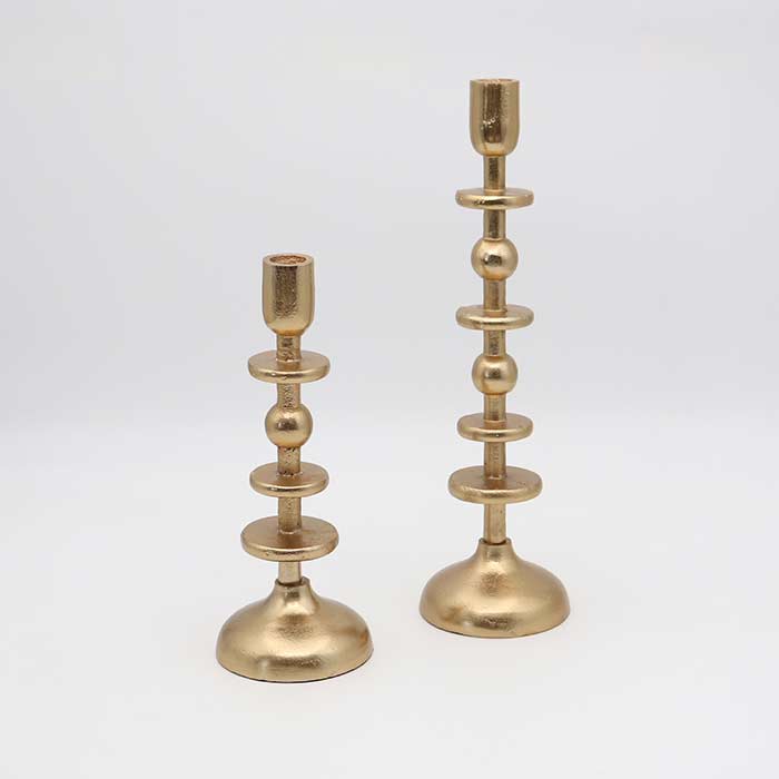 Portacandela Gold Move - Set 2