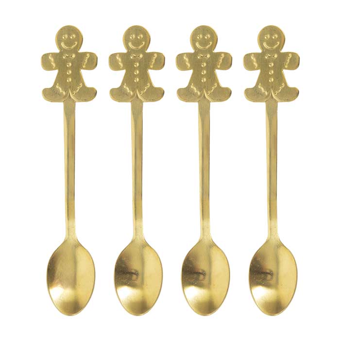 Cucchiaini Dessert Gingerbread - Set 4