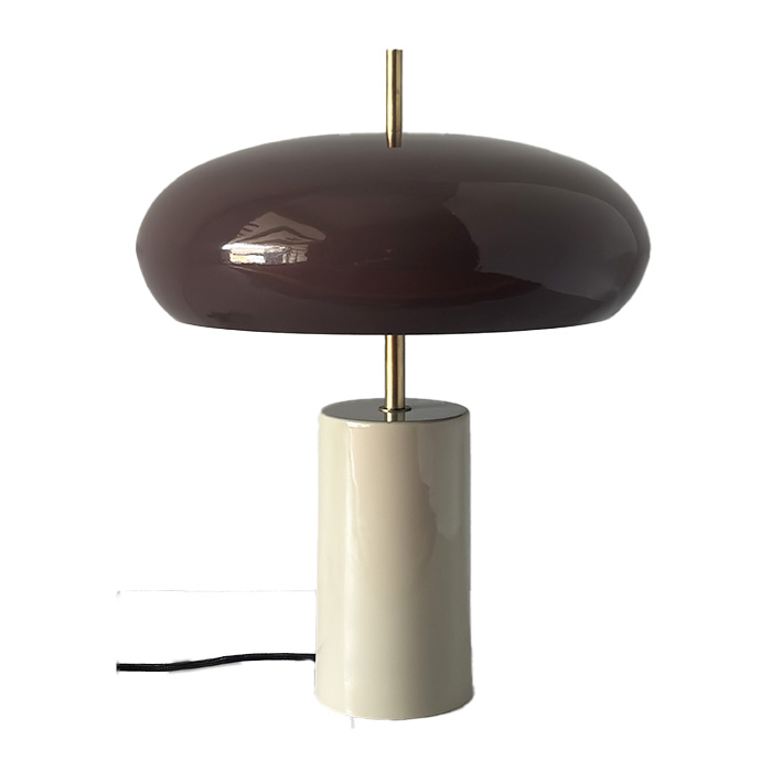 Lampada da Tavolo Vicky Brown and Natural