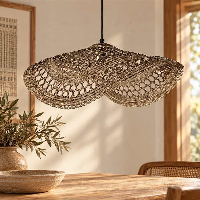 Lampadario Passport Antic Gold
