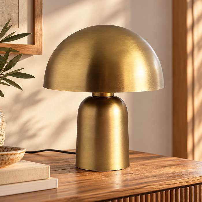 Lampada da Tavolo Brandon Brass